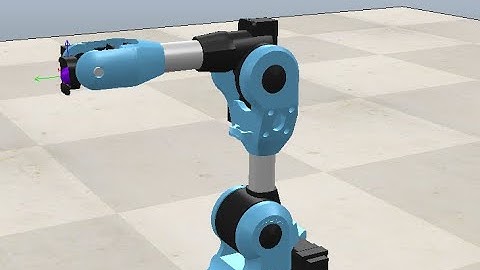 Coppeliasim Niryo One Differential Kinematics