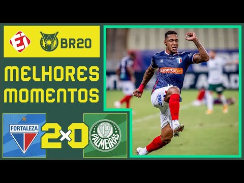 FORTALEZA 2 X 0 PALMEIRAS - MELHORES MOMENTOS - BRASILEIRÃO (18/10/20)