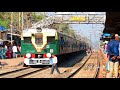 31521/Sealdah-Shantipur Local & Ranaghat Local in entering chakdaha station