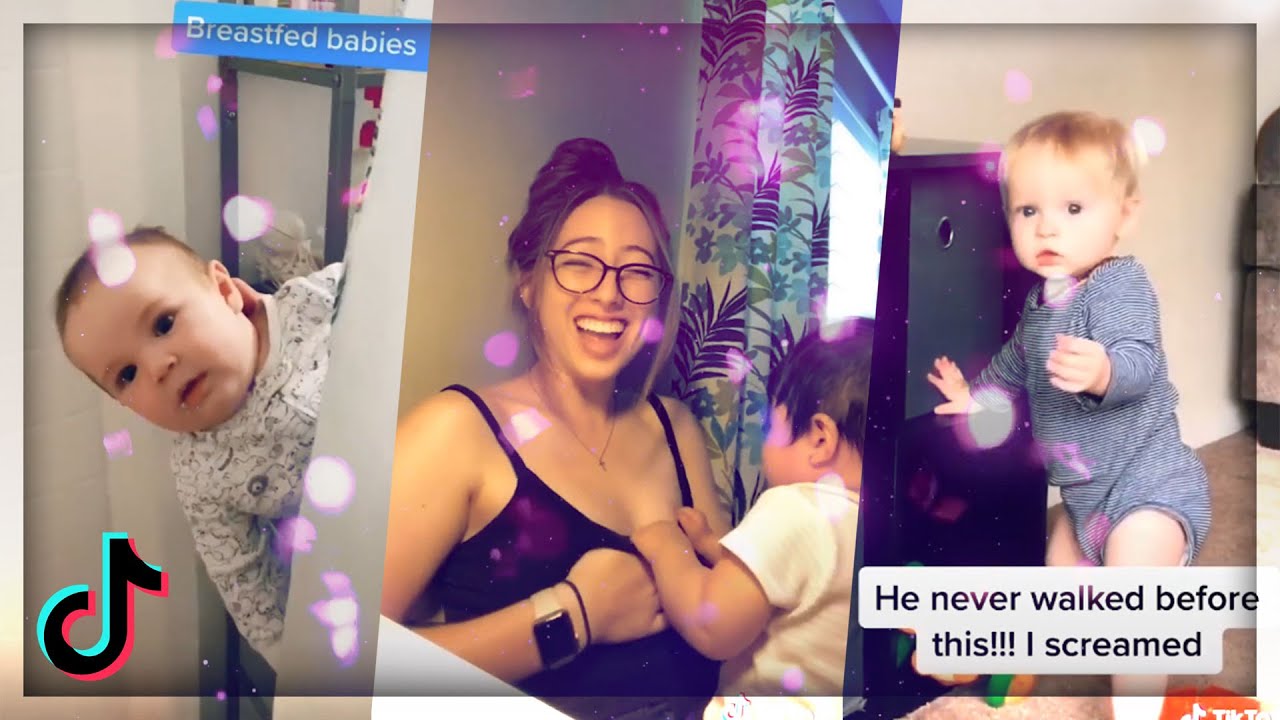 Drop Them Out TikTok Challenge   Moms Flash Babies Reactions