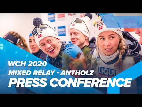 Antholz 2020: Mixed Relay Press Conference