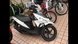 無敵　新たなる旅立ち　ホワイト戦士　2016 スズキ・アドレスV110　2016 Suzuki・ADDRESS V110　UK110　CE47A