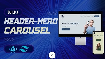 Build a Header-Hero Carousel (Slider) with ReactJS and Tailwind CSS 🔥