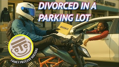 Serving in a PARKING LOT 🅿️🚘 | Serving Family Court | Family Process Server