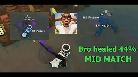 This guy healed 44% from one mantra... Deepwoken