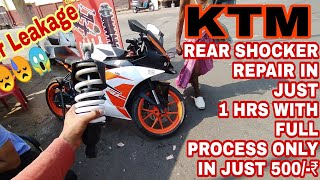 KTM  Fix Mono Suspension Oil Leak  Rear Suspension Rebuild