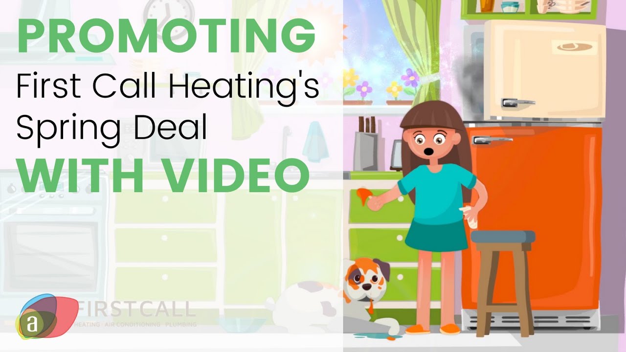 Promotional Video (Animated) | First Call Air Conditioning | Spring Ad -  YouTube