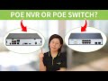 Poe nvr vs poe switch which is right for your surveillance system