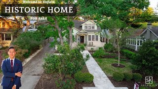 Minutes From Downtown Austin | Historic 100-Year Home For Sale | Enfield | Tarrytown | Clarksville