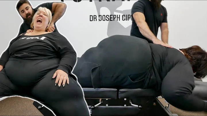 HUGE *Chiropractic Cracks* BEDRIDDEN for YEARS *Se...