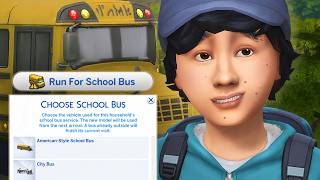 The Sims 4 FINALLY Has FUNCTIONAL School Buses! 🚌 screenshot 3