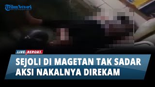 Sejoli di Magetan Tak Sadar Aksi Nakalnya di Dalam Warung Direkam, Videonya sampai Viral