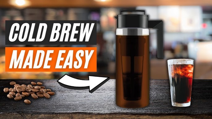How to Make Cold Brew Coffee with Takeya Deluxe Coffee Maker HOW TO MAKE A  GREAT TASTING ICED COFFEE 
