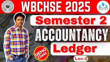 WBCHSE Class 11 Semester 2 Accountancy Class - 2 | Bengali Version | #wbchse #semester2 #westbengal