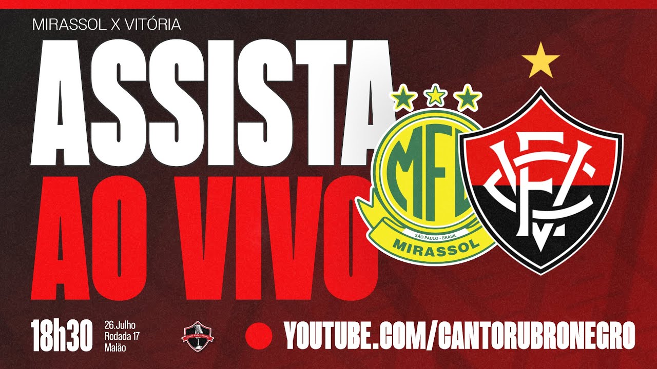 Imagem ilustrativa sobre Mirassol x Vitória: a largada do duelo 27ª rodada da Série A