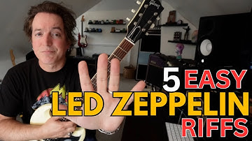 EASIEST Led Zeppelin Riffs to Master Now