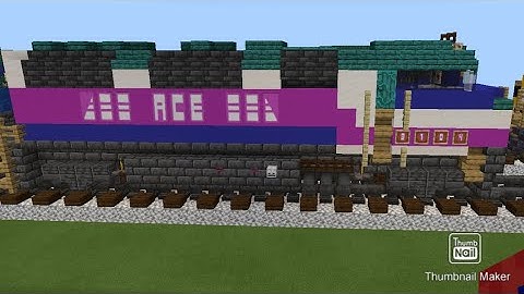 Minecraft Altamont Corridor Express F40Ph-3C tutorial