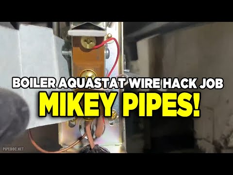 How Not To Wire a Boiler Aquastat Explained Another Hacked Steam System