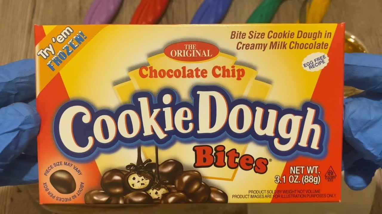 ASMR] THE ORIGINAL CHOCOLATE CHIP COOKIE DOUGH BITES Candy 