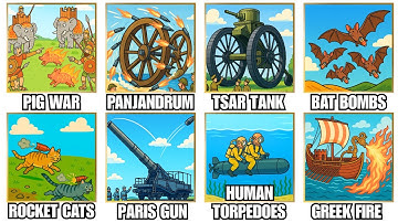 Every Dumb War Weapon That Actually Existed Explained