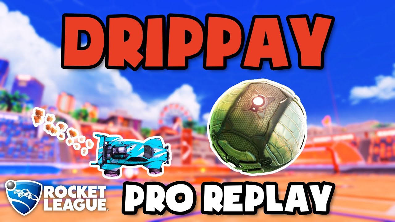 Drippay Pro Ranked 2v2 #72 - Rocket League Replays