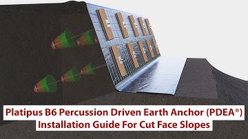 Platipus B6 PDEA - Installation Guide For Cut Face Slope