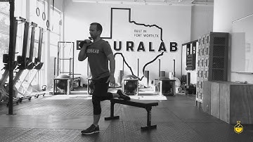 Offset Bulgarian Split Squat