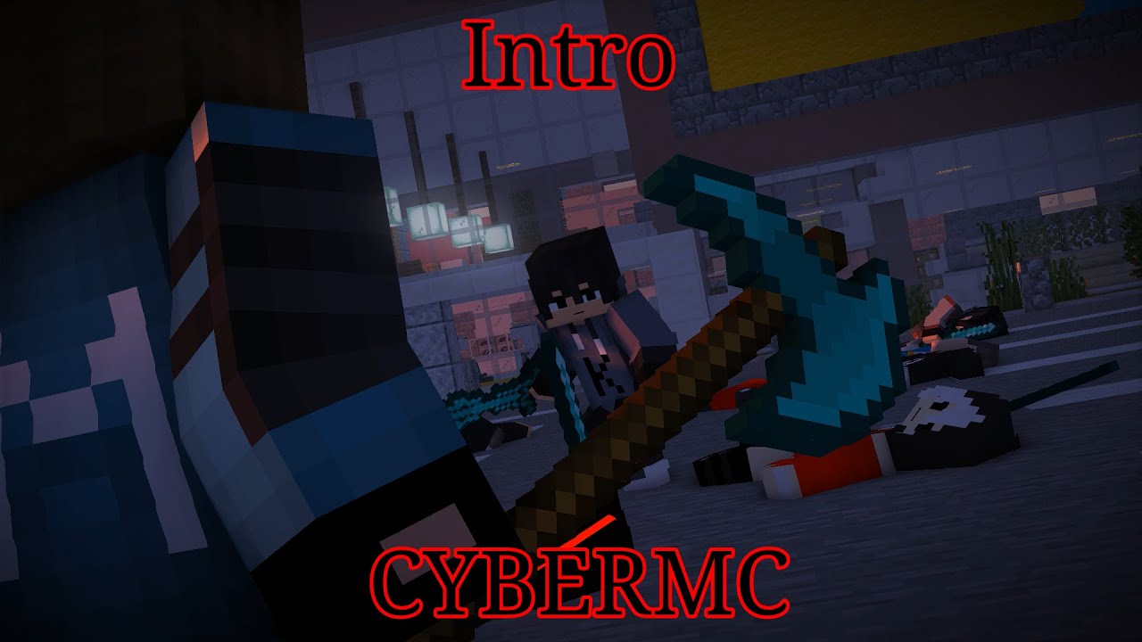 Intro CYBERMC Minecraft animation [Mine-Imator] [Part 2] - YouTube