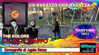 Un ragazzo una ragazza | The Kolors | Ballo di Gruppo | Sanremo 2024 | GiPiDance by Gabriella Parisi