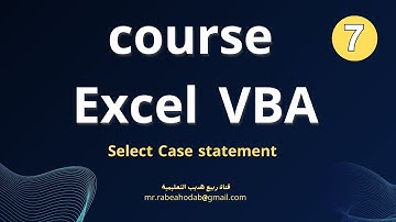 كيفية استخدام Select Case في VBA لإنشاء شروط ذكية وفعالة | شرح عملي مع أمثلة! 📊
