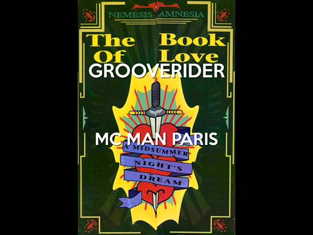 Grooverider  Man Paris @ Amnesia House Book of Love 27th June 92 class=