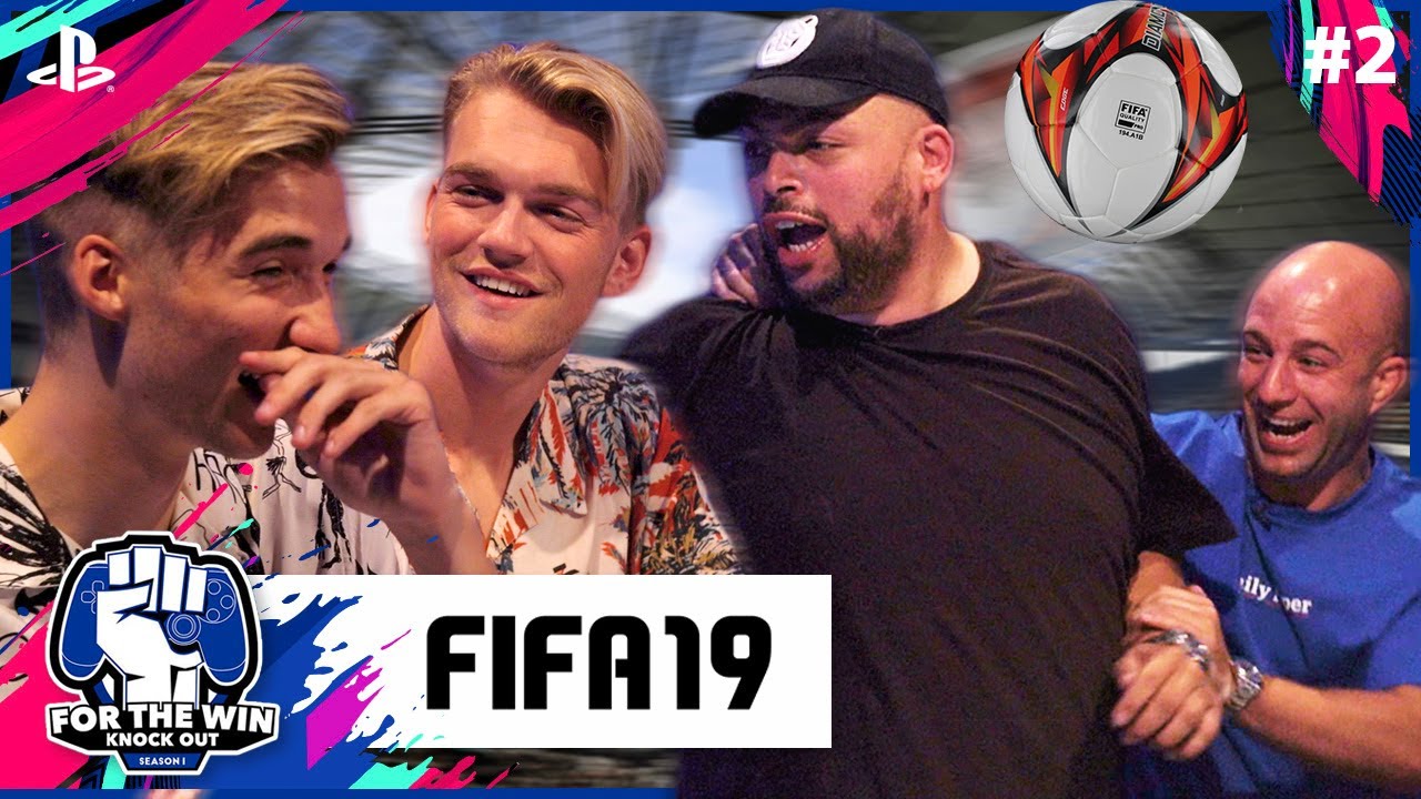 QUCEE & JAYJAY vs STEFAN & GIO | FIFA 19 | FOR THE WIN: KNOCK OUT S1 | #2
