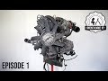 BMW E30 M20B25 Engine Restoration - Rebuild Time-Lapse | Part 1