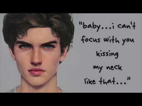 [ASMR] You keep teasing your boyfriend while he works online...[M4F][kisses][cuddle]