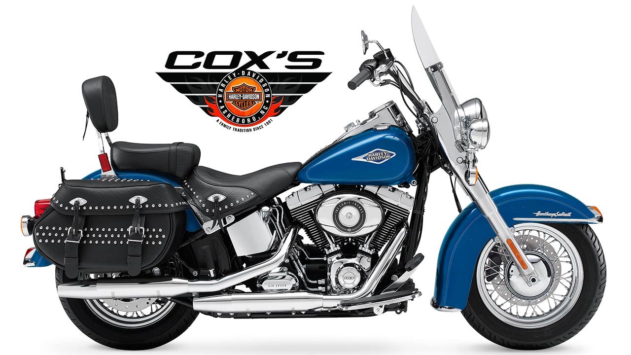 Blue Heritage Softail Promotion Off56