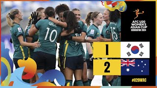 #U20WAC | Group A | Korea Republic 1-2 Australia