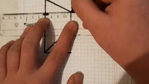 How to draw a cube 3D Trick art on Graph paper.