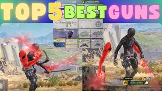 TOP 5 BEST GUNS in SEASON 4 of COD Mobile...