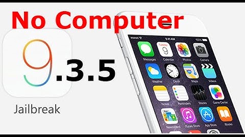 How To Jailbreak iOS 9.3.5 / 10.3.3
