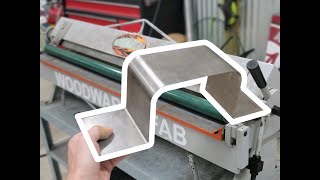 How to Make Rounded Bends with a Sheet Metal Brake