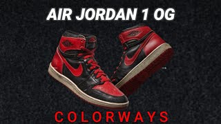 AIR JORDAN 1 OG Colorways