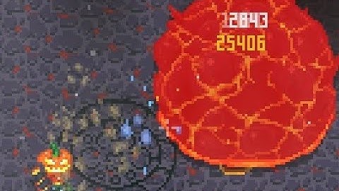 So I broke the game again and Igneous is my punching bag- Core keeper Desert of the beginning update