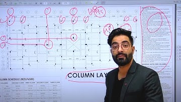 How to Read Structural Column Drawing | Drawing Reading Series Part - 3