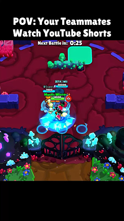When Your Teammates Watch YouTube Shorts ☠️‼️ #brawlstars #brawlstarsshorts