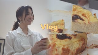 🥨Living alone diary with baking & cooking vlog | friends came to my house🌸