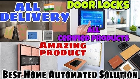 Smart Home Automation | RFID Door Lock | Smart Switches | Touch Switches #homeautomation #switches