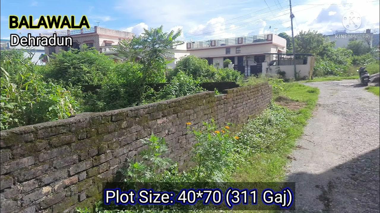 Plot for sale in Balawala,Dehradun (311 Gaj) YouTube