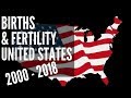 Animated historical graph of births and fertility in the united states 20002018