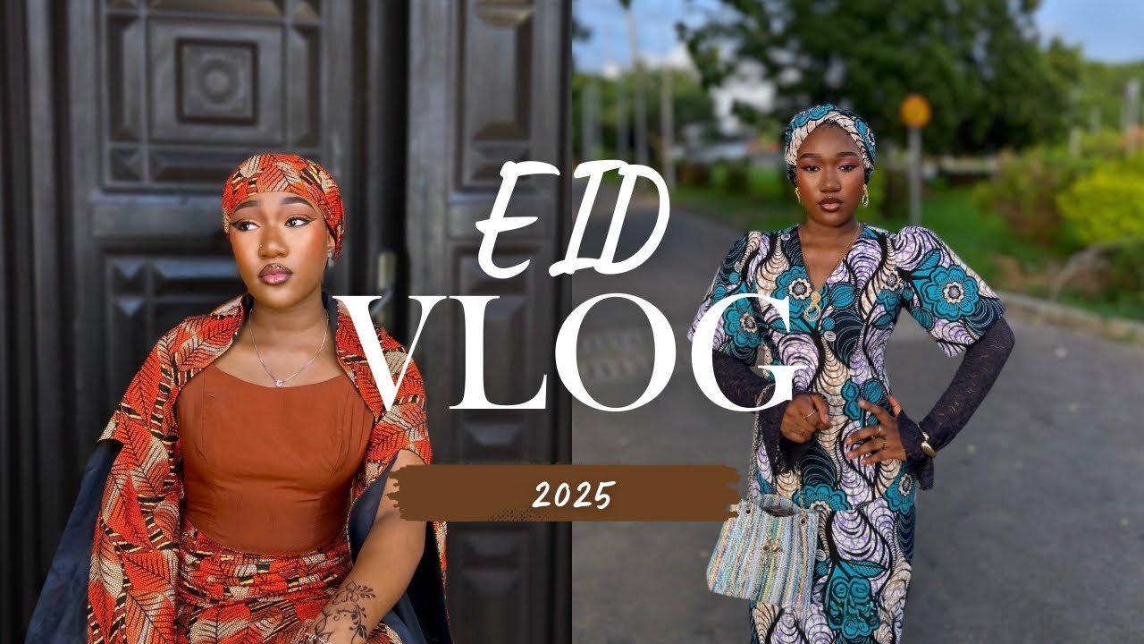 Eid ul Adha 2025 Vlog, Travel Home With Me, Eid Outfit Haul, Sip and Glaze Event in Abuja