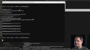 [EPILEPSY WARNING] How fast should an unoptimized terminal run?